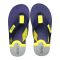 Bata Men's Rubber Flip Flops Slippers, Blue, 8779420