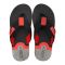 Bata Men's Rubber Flip Flops Slippers, Black, 8776420