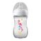 Avent Natural Wide Breast Shaped Feeding Bottle, For 1 Month+, 260ml, SCF070/21