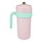 Metal Coffee Mug With Temperature Display & Handgrip, 650ml, Pink, 6.9in (H) x 3.3in (W), (8007) 0000982