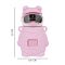 Bear Metal Water Bottle, Pink, 480ml, 5.5in (H) x 3.3in (W), (6281) 0000976