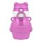 Bear Metal Water Bottle, Purple, 480ml, 5.5in (H) x 3.3in (W), (6281) 0000976