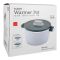 Happy Ware Forte Warmer Pot With Twist-Lock Lid, 3.5 Liter Capacity, 11.6in x 8.7in x 6.5in, White, SU-648