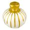 Bhoja Ceramic Vase Candy Jar, Gold, YC-046