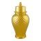 Bhoja Ceramic Vase Candy Jar, Gold, YC-086