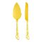 Alpen Berg Cake Serving Set with Cake Lifter & Knife, Orchid Gold, 2-Pack, CD5861