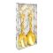 Alpen Berg Salad Server Spoon Set, 2-Pack, Orchid Gold, CD5986