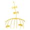 Bhoja 2-Tier Bird Cage Serving Tray, Decorative Dessert Stand for High Tea & Parties, Black & Golden Marble, JWG-018