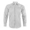 Pace Setters Men's Light Grey Solid Shirt, PS-2195