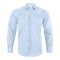 Pace Setters Men's Sky Blue Solid Shirt, PS-2195