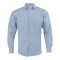 Pace Setters Men's Blue Solid Shirt, PS-2195