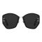 Z.A Women's Sunglasses, Black, CD-80707