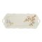 Angela 16" B-Leaves Floral Serving Tray, BRD351