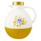 Angela Floral Round Vacuum Flask Thermos Jug, 750ml, Gold, MK131