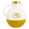 Angela Floral Round Vacuum Flask Thermos Jug, 750ml, Gold, MK131