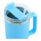 Stainless Steel Insulated Travel Coffee Tumbler with Handle & Straw Lid, Light Blue, (1971-1) 0000985