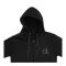 Men's Fleece Tracksuit, Zipper Hoodie and Trouser, Black, CK