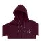 Men's Fleece Tracksuit, Zipper Hoodie and Trouser, Maroon, CK