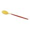 Chucan Stainless Steel Soup Spoon Set, Red & Gold, 6-Pack, CC-014