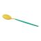 Chucan Stainless Steel Soup Spoon Set, Green & Gold, 6-Pack, CC-016