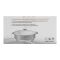 Brilliant 14.5" Oval Casserole Serving Dish With Candle Stand/Rack - Buffet Food Warmer, BR0008