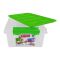 Lion Star Puro Plastic Container, No.8, Green, JX-38