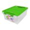 Lion Star Puro Plastic Container, No.8, Green, JX-38