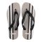 Bata Men's Rubber Flip Flops, For Home & Casual Wear, Grey, 8772002