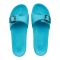 Bata Women's Rubber/PVC Slippers With a Stylish Buckle, For Home & Casual Wear, Sea Green, 6727041