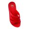 Bata Women's Rubber/PVC Slippers, For Home & Casual Wear, Red, 6725054