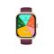 Yolo 2.1" Amoled Display Supreme+ Smart Watch, IP67 Water Resistance, Gold, Maroon Strap