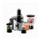 Anex Deluxe Juicer, Blender & Grinder, 800W, 1700ml Pulp & 500ml Juice Container, AG-188