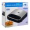 Anex Deluxe Sandwich Maker, 750W, Black & Silver, AG-2045