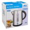 Anex Deluxe Kettle, 1850-2200W, Approx. 1700ml Capacity, Black & Silver, AG-4047