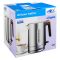 Anex Deluxe Kettle, 1850-2200W, 1000ml Capacity, Black & Silver, AG-4051