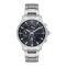 U.S. Polo Assn Men's Round Dial Chronograph Wrist Watch With Chain Strap, Black, USPA1016-06