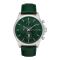 U.S. Polo Assn Men's Round Dial Chronograph Wrist Watch With Band Strap, Green, USPA1094-06