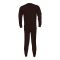 Men's Tracksuit With Sweatshirt and Trouser, Brown