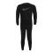 Men's Tracksuit With Sweatshirt and Trouser, Black