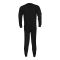 Men's Tracksuit With Sweatshirt and Trouser, Black