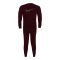 Men's Tracksuit With Sweatshirt and Trouser, Maroon