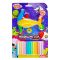 Kiddy Clay 12 Colors Modeling Clay Sticks With Shark, 165g