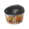 Anex Deluxe Pull Chopper, Manual Food Cutter, Black, AG-01