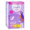 Butterfly Breathables Ultra Thin Cottony Soft Unscented Panty Liners, Long, 40-Pack