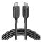 Anker 2.0 Power Line III USB-C To USB-C Cable, 100W, 6FT, Black, A8856H11