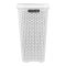 Graceware Plastic Laundry Basket, White