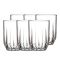 Pasabahce Echo Dof Tumbler Glass Set, 6-Pack, 520272