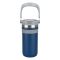 AJF Stainless Steel Vacuum Insulated Thermos Bottle - Hot/Cold Travel Mug with Lid & Straw, 900ml, Blue, SUS 304