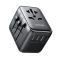 Joyroom 17W 4-Port Universal Travel Adapter/Charger, Black, JR-TCW01