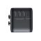 Joyroom 17W 4-Port Universal Travel Adapter/Charger, Black, JR-TCW01